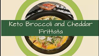 Keto Broccoli and Cheddar Frittata!