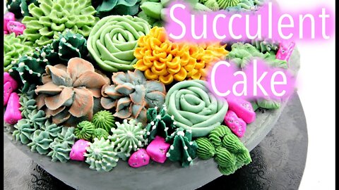 Copycat Recipes Buttercream Succulent Cake Decorating Tutorials - CAKE STYLECooking Recipes Food Re.