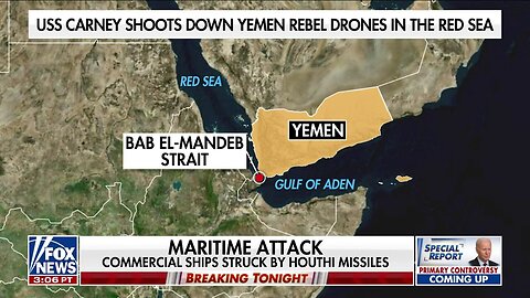 USS Carney Shoots Down Three Drones Launched By Houthi Rebels