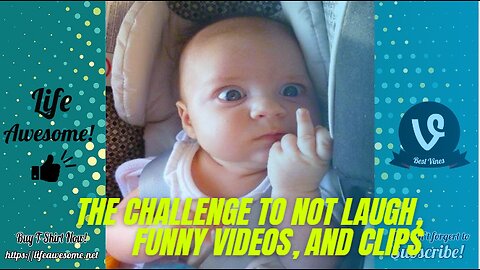 THE CHALLENGE TO NOT LAUGH, FUNNY VIDEOS, AND CLIPS