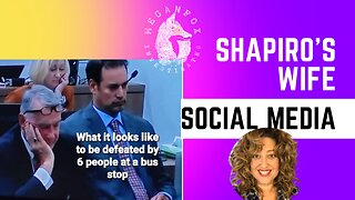 Let's Read JHACH Defense Attorney Shapiro's Wife's Social Media Posts!