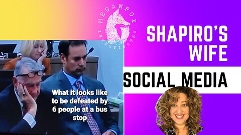 Let's Read JHACH Defense Attorney Shapiro's Wife's Social Media Posts!