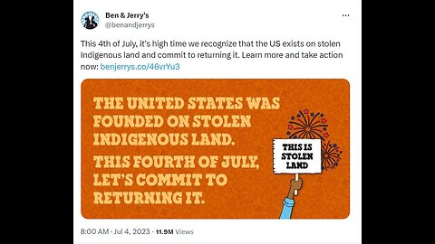 ‘Left-wing ideologues’ Ben & Jerry’s slammed for Fourth of July tweet
