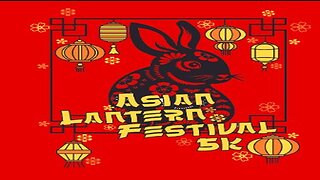 Experience the Magic: Running Through the Enchanting Asian Lantern 5K!🐰🐶 🏮
