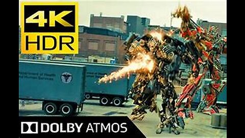 Epic Transformers Fight Scene in 4k HDR