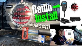 Installing Midland MicroMobile 15W GMRS radio in F150