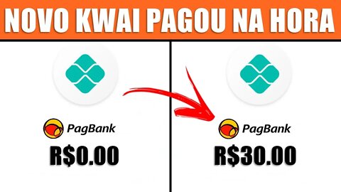 Novo KWAI Pagou na Hora R$30,00 VIA PIX EM 1 SEGUNDO🔥[FIM DO KWAI E TIKTOK] Ganhar Dinheiro Online