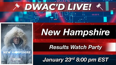 DWAC'D Live! New Hampshire Watch Party