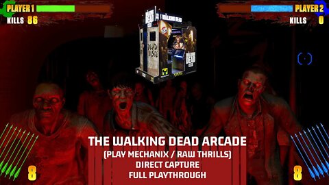 The Walking Dead Arcade - Full Playthrough, Direct Capture