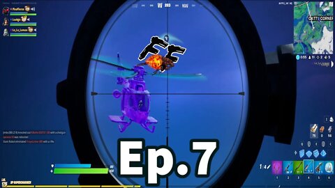 Fortnite with the FAM | PC | Ep.7 - LEGENDARY HELICOPTER SNIPE!