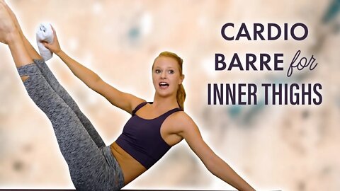 Cardio Barre No Equipment 🔥 Fat Burning Sculpt & Inner Thigh Burn Out, 30 Min Workout, At Home