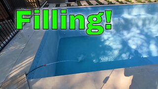 Pool Update: Filling!