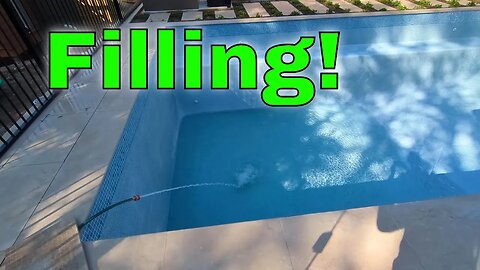 Pool Update: Filling!