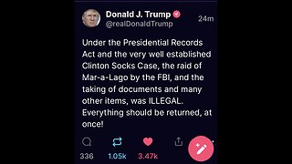 Mar a lago raid was illegal