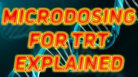 Micro dosing For Testosterone Replacement Therapy Explained! Pros & Cons