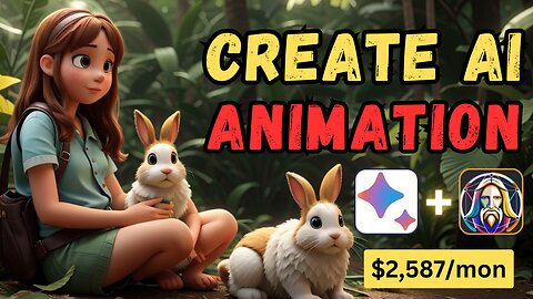 Transform Text to Stunning Animation with AI! Earn $2,587/month Easily