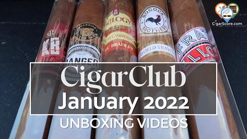 Let's See What's Inside CigarClub's Subscription Box for January 2022