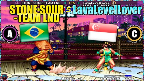 Real Bout Fatal Fury (STONE SOUR-TEAM LND Vs. LavaLevelLover) [Brazil Vs. Singapore]