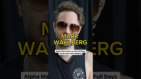 Actual Alpha Male Proves why Mark Wahlberg is a Beta