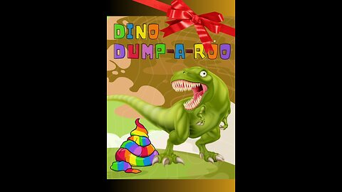 Funny Gift idea Dino Dump-a-roo A Fun and Wacky Coloring Book Featuring Pooping Dinosaurs