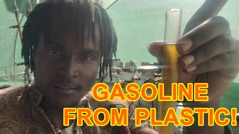 I made HALF A GALLON of GASOLINE from PLASTIC WHAAAAAAAAAT? Bad but Good Plastic to Fuel Run Part 2