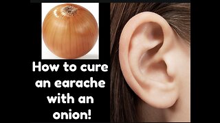 Cure an earache easily!