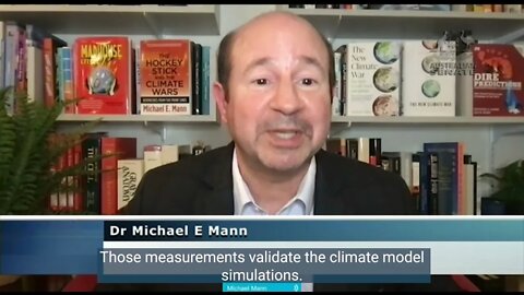 Senator Rennick discusses climate data accuracy with Professor Michael Mann