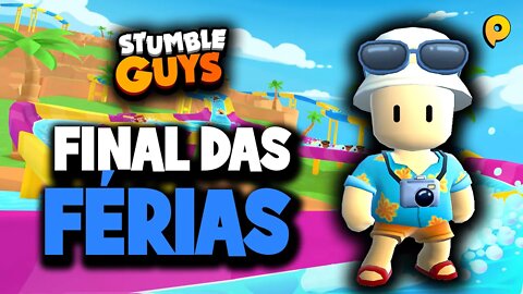 Stumble Guys ao vivo - Fim das férias