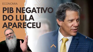 PIB DESABA -2% em MAIO contrariando PREVISÃO de ESTABILIDADE em -0,1% mostrando DESASTRE DO LULA