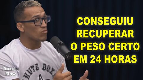 COMO LUTADOR GANHA E PERDE PESO PRA LUTA? | MOMENTOS FLOW