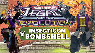 Insecticon Bombshell - Transformers Legacy Evolution - Unboxing and Review