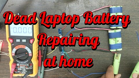 how to repair Laptop battery l laptop battery l BMS circuit repairing