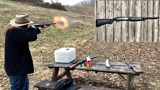 Browning BPS 10 Gauge Shotgun At The Range