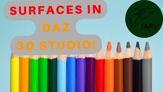 Daz 3D Studio | Introduction | Surfaces..