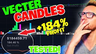 VECTOR CANDLES - Secret TradingView Trading Strategy - 184% PROFIT