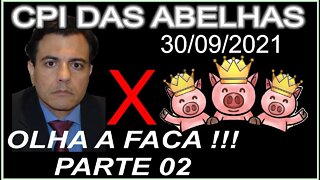 CPI das Abelhas - Otavio Fakhoury - Parte 02 - 30/09/2021