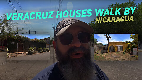 Walking Past Four Houses for Sale in Veracruz & Sutiava Nicaragua | Vlog 30 March 2023