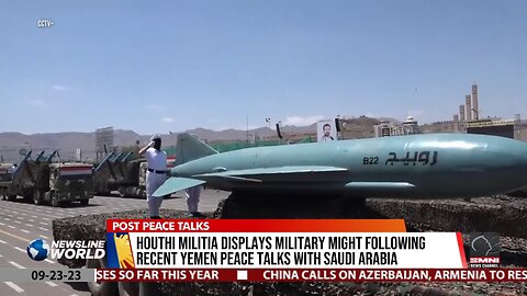 Houthi militia displays military might following recent Yemen peace talks with Saudi Arabia