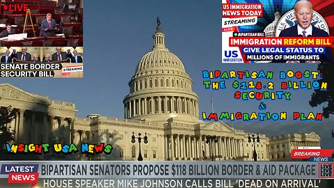 Bipartisan Boost: The $118.2 Billion Security & Immigration Plan