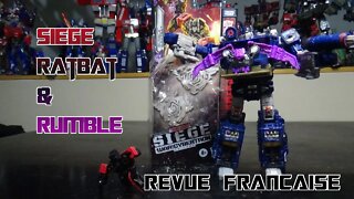 [Francais] Revue Video pour Siege Ratbat & Rumble