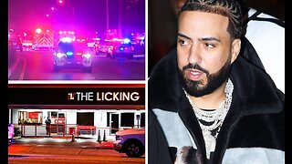 French Montana gets shot at in Music Video Shoot in Miami Florida