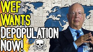 WEF WANTS DEPOPULATION NOW! - Klaus Schwab Unveils Goal For Agenda 2030 At Davos!