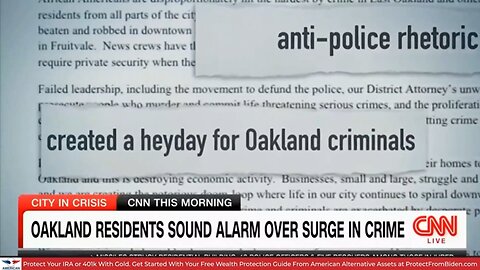 Trifecta Obliteration: NAACP Ripping Liberal Policies In Oakland On CNN