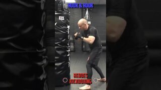 Heroes Training Center | Kickboxing & MMA "How To Double Up" Hook & Hook - Front | #Shorts