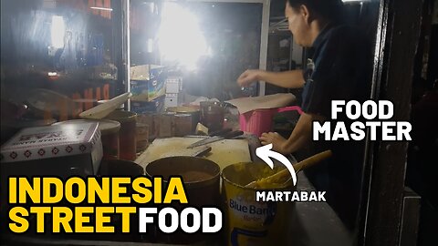 martabak sweet | Indonesia street food Bangka