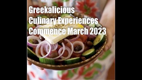 Greekalicious Culinary Experiences launch March 2023