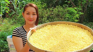 Yummy Mung Bean Dessert - Mung Bean With Cakwe Delicious Dessert - Cooking With Sros