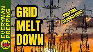 Grid Melting Down - Prepare Your Generators! East Coast Grid Down Warning! - Prepping