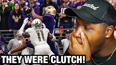 DBlair Reacts To #8 Oregon vs #7 Washington 2023 College Football Highlights