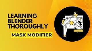 How to use Mask Modifier in Blender